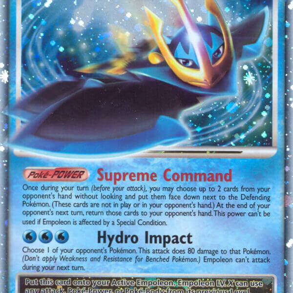 Empoleon LV.X Pokemon Kaart