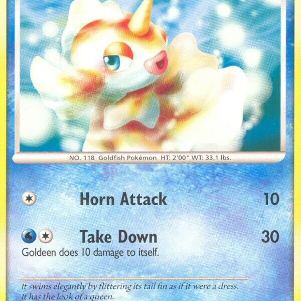 Goldeen Pokemon Kaart