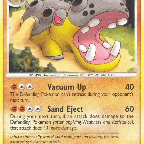 Hippowdon Pokemon Kaart