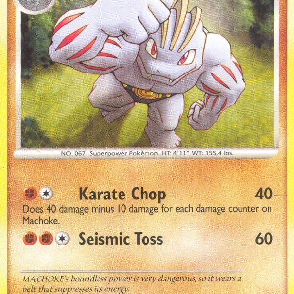 Machoke Pokemon Kaart