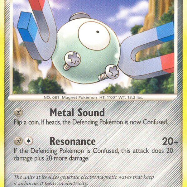 Magnemite Pokemon Kaart