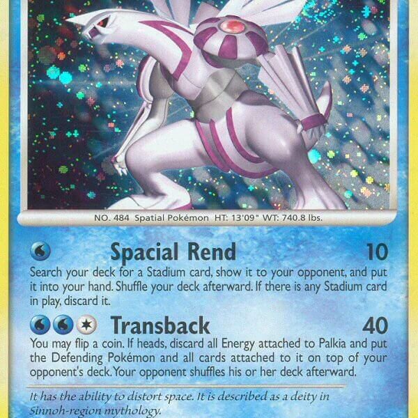 Palkia Pokemon Kaart