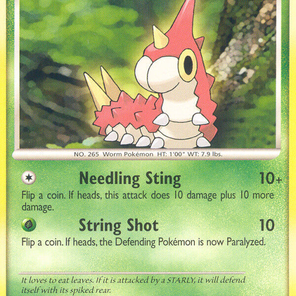 Wurmple Pokemon Kaart