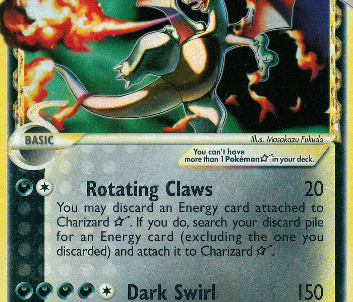 Charizard Star Pokemon Kaart