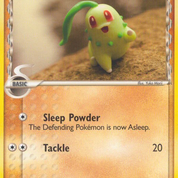 Chikorita Pokemon Kaart