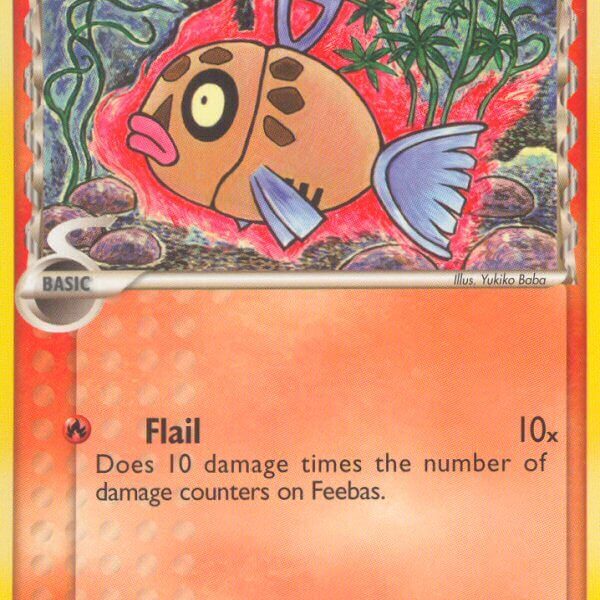 Feebas Pokemon Kaart