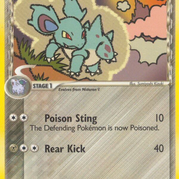 Nidorina Pokemon Kaart