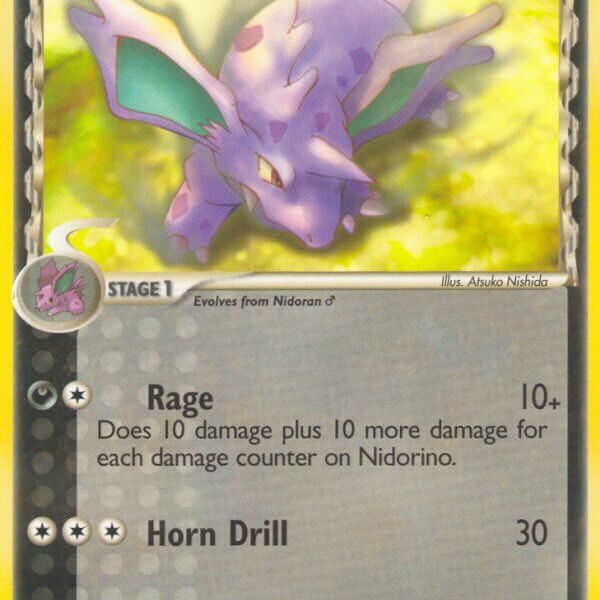 Nidorino Pokemon Kaart