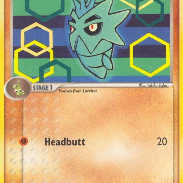 Pupitar Pokemon Kaart