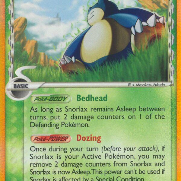 Snorlax Pokemon Kaart