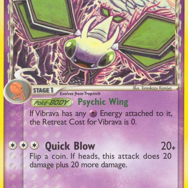 Vibrava Pokemon Kaart