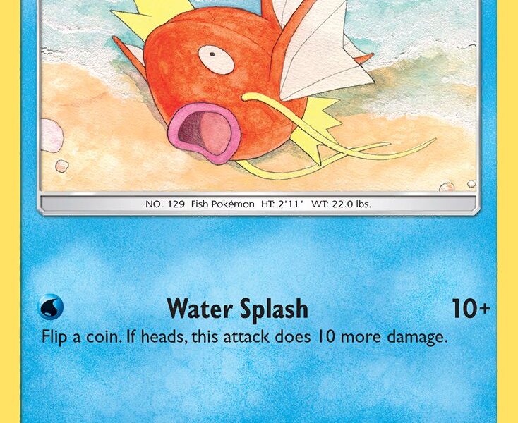 Magikarp Pokemon Kaart