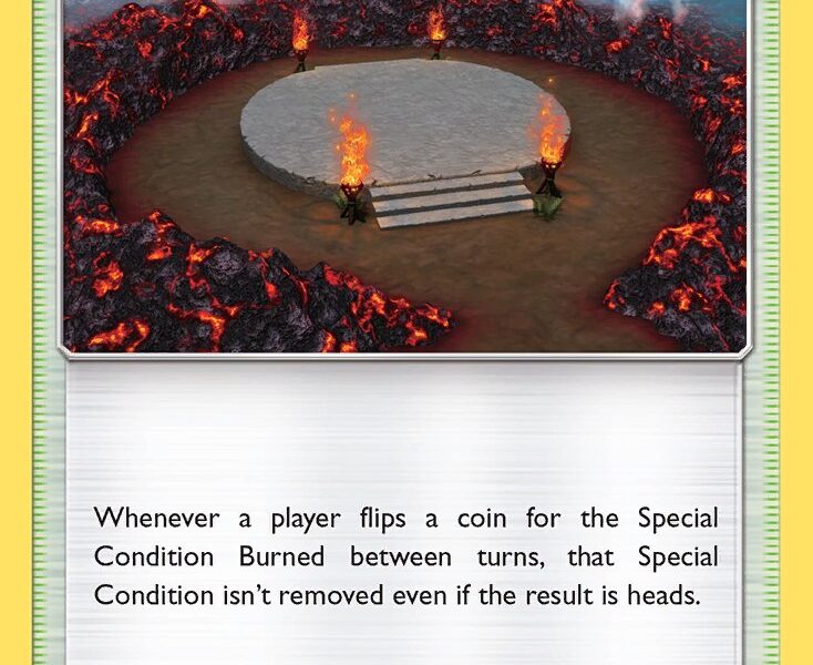 Wela Volcano Park Pokemon Kaart