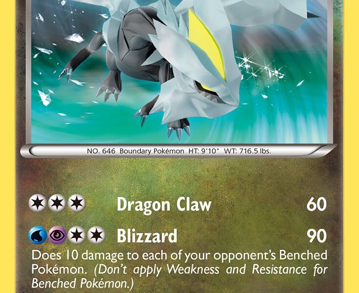 Kyurem Pokemon Kaart