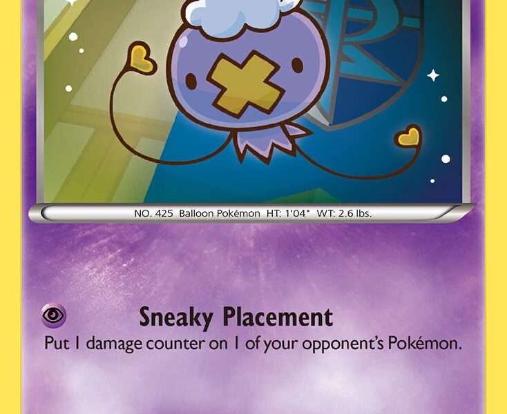 Drifloon Pokemon Kaart
