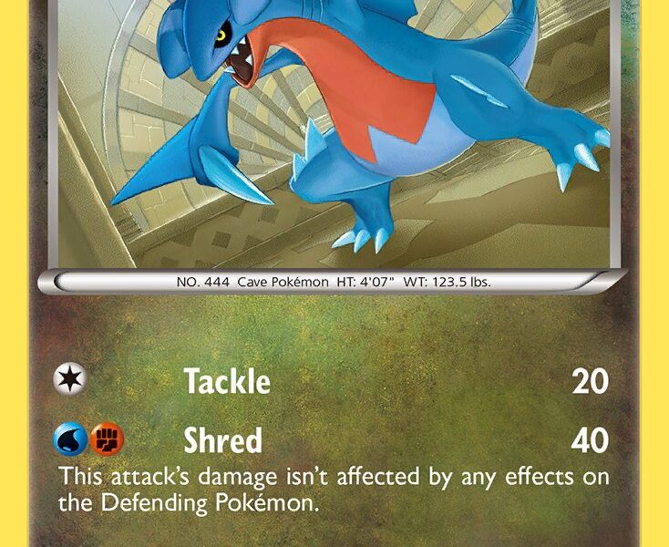 Gabite Pokemon Kaart