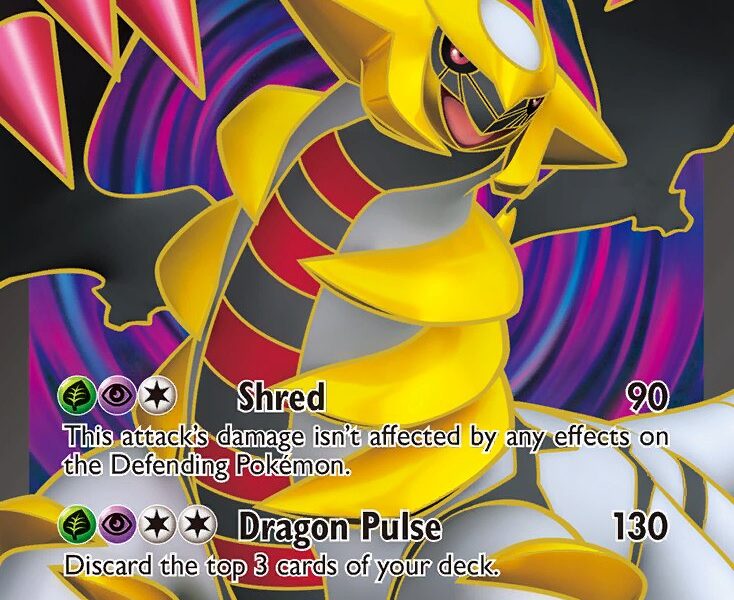 Giratina-EX Pokemon Kaart