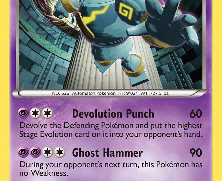 Golurk Pokemon Kaart