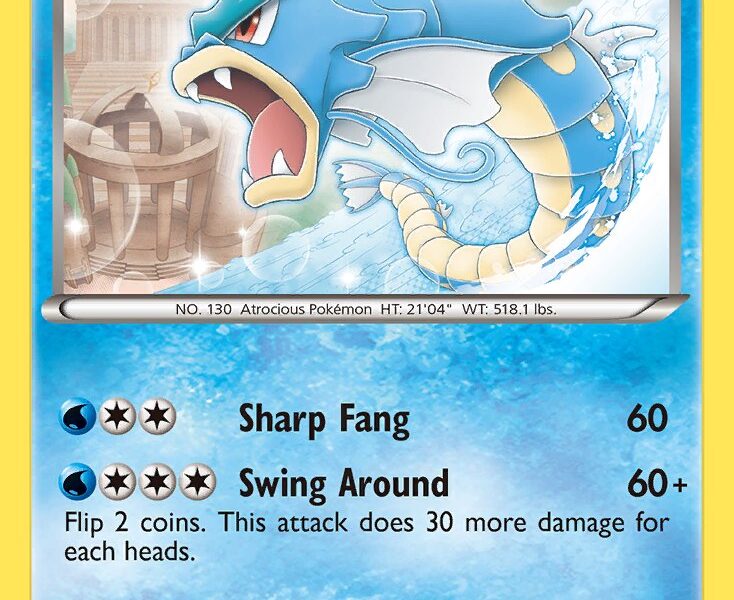 Gyarados Pokemon Kaart