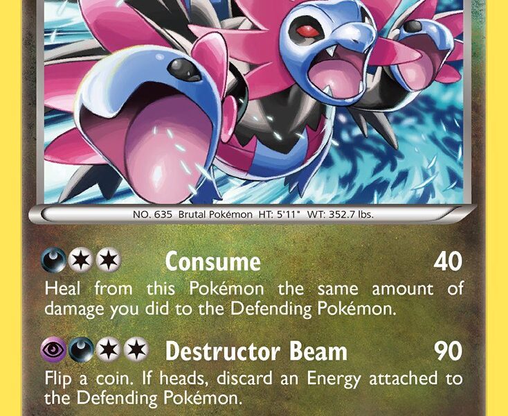 Hydreigon Pokemon Kaart