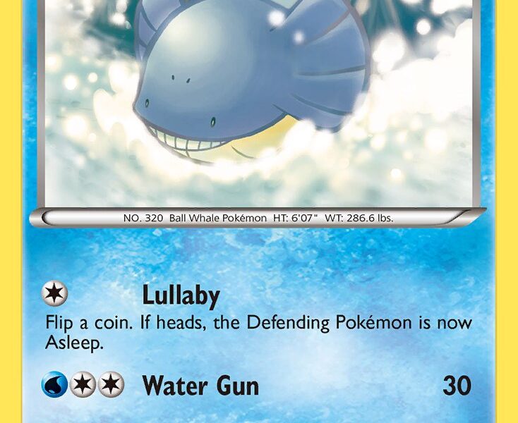 Wailmer Pokemon Kaart