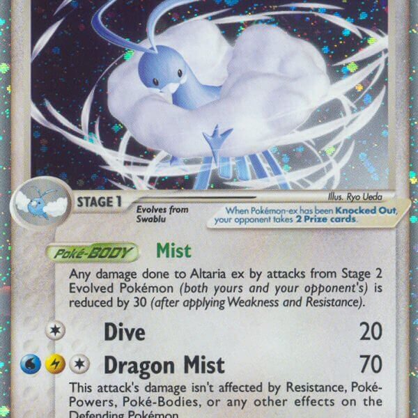 Altaria ex Pokemon Kaart