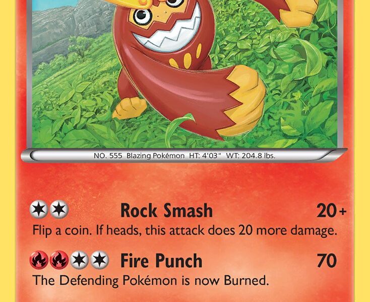 Darmanitan Pokemon Kaart
