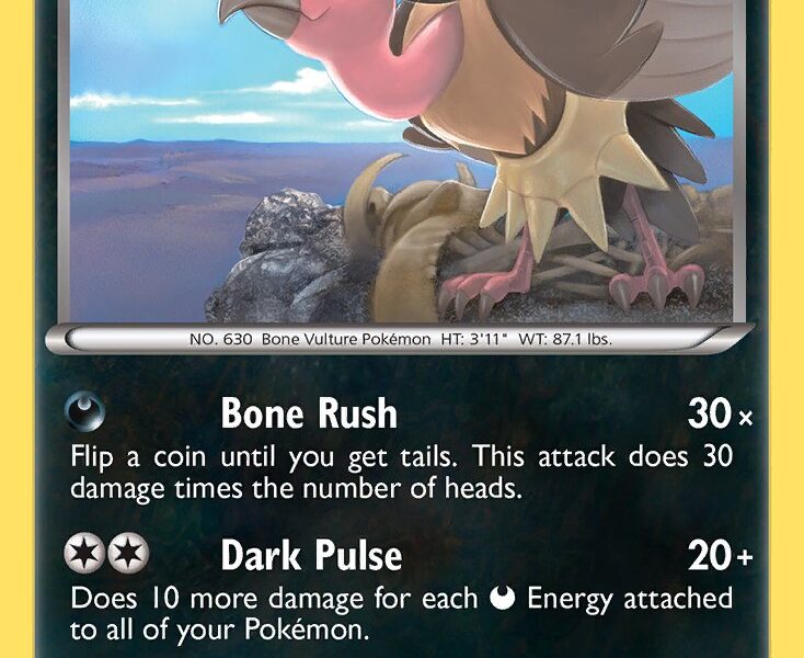 Mandibuzz Pokemon Kaart