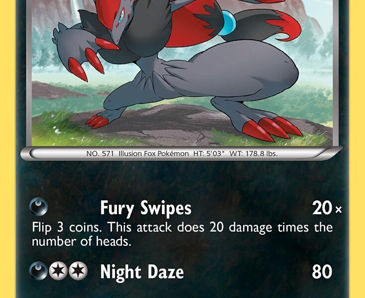 Zoroark Pokemon Kaart