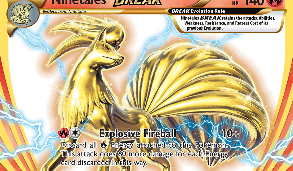 Ninetales BREAK Pokemon Kaart
