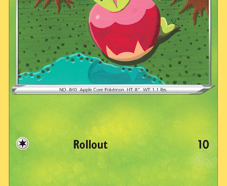 Applin Pokemon Kaart