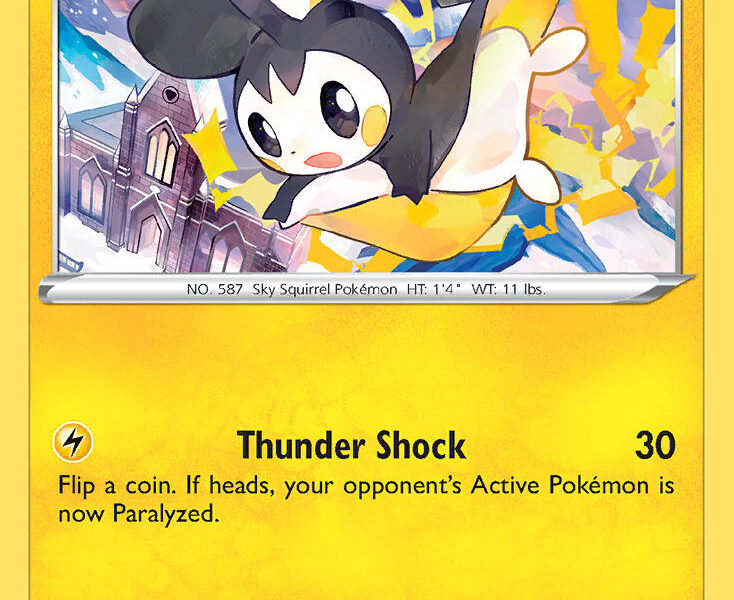 Emolga Pokemon Kaart