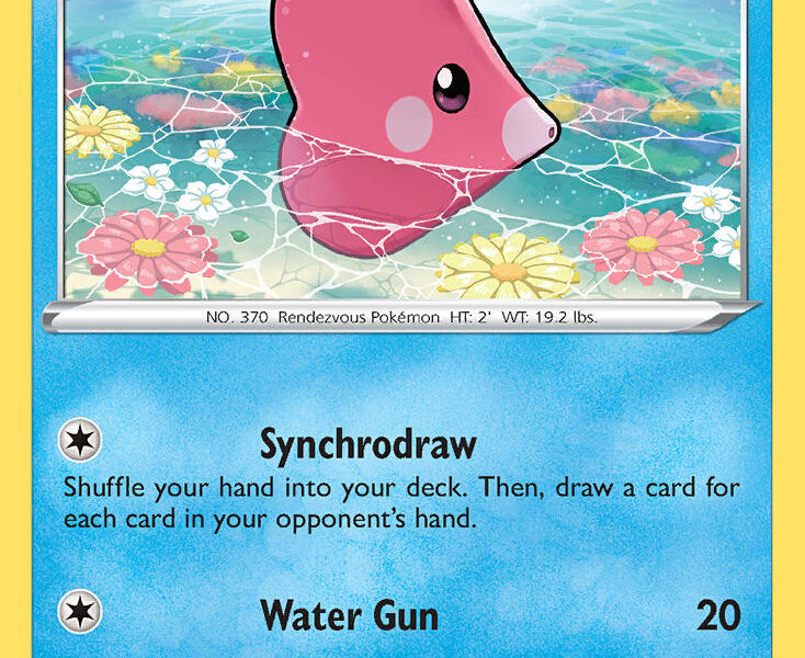 Luvdisc Pokemon Kaart