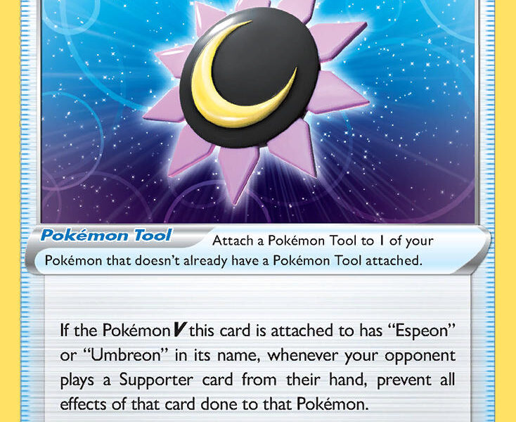 Moon & Sun Badge Pokemon Kaart