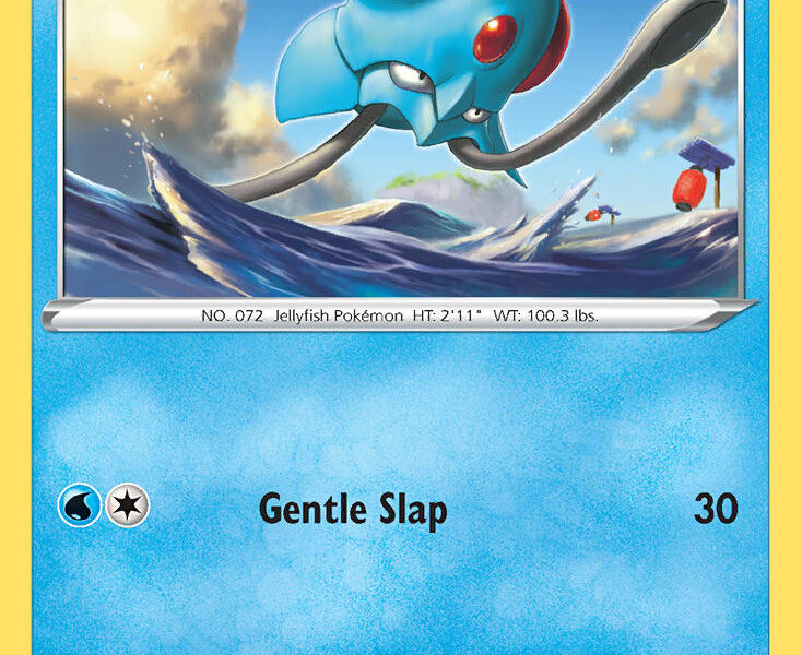 Tentacool Pokemon Kaart