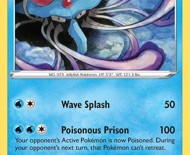 Tentacruel Pokemon Kaart