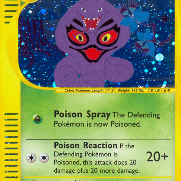 Arbok Pokemon Kaart