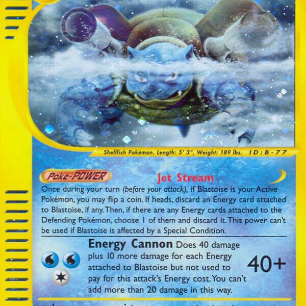 Blastoise Pokemon Kaart