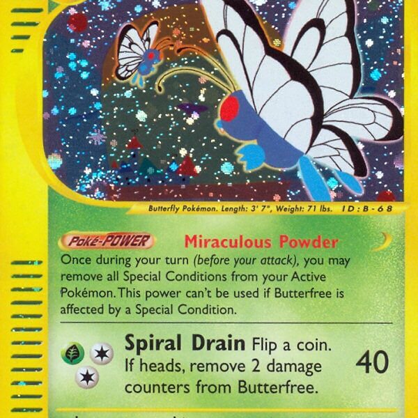 Butterfree Pokemon Kaart