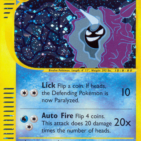 Cloyster Pokemon Kaart
