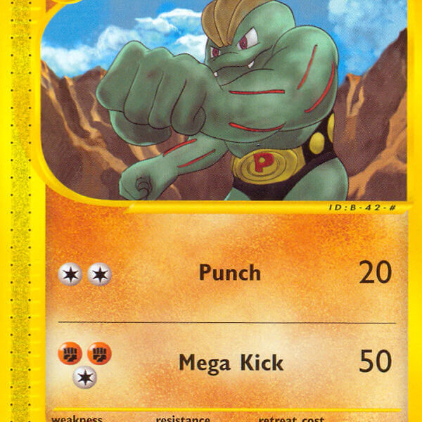 Machoke Pokemon Kaart
