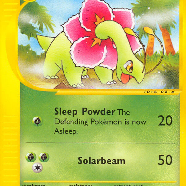 Meganium Pokemon Kaart