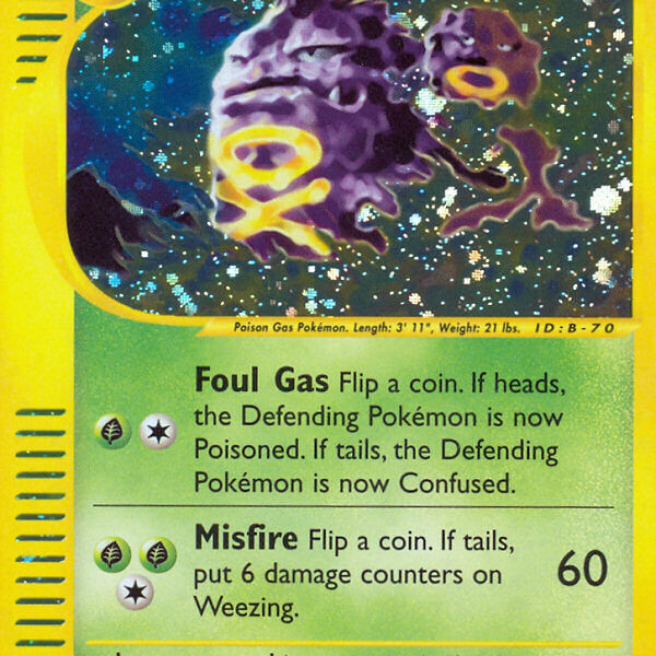 Weezing Pokemon Kaart