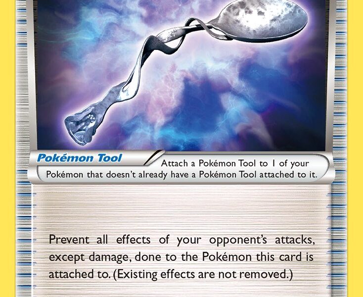 Bent Spoon Pokemon Kaart