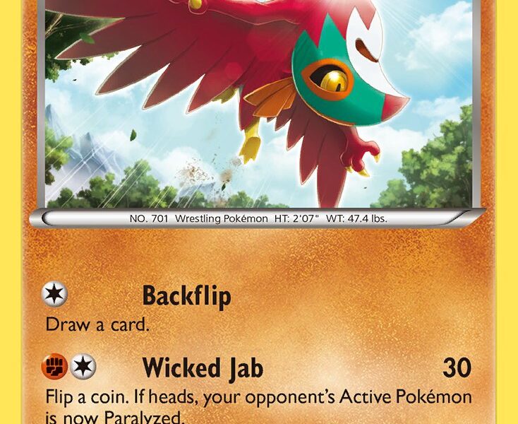 Hawlucha Pokemon Kaart