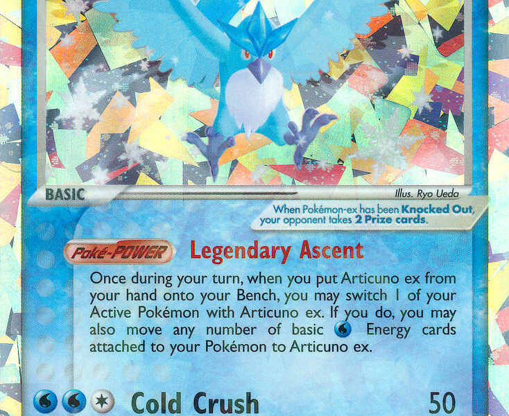 Articuno ex Pokemon Kaart