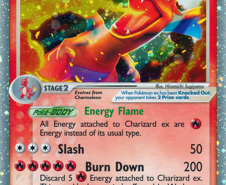 Charizard ex Pokemon Kaart