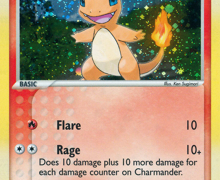 Charmander Pokemon Kaart