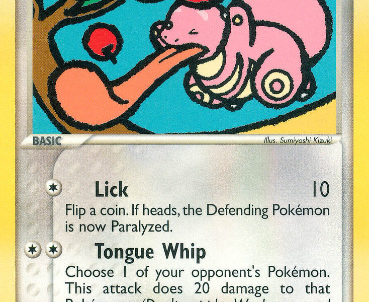Lickitung Pokemon Kaart