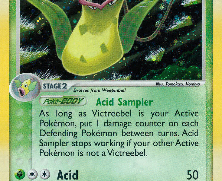 Victreebel Pokemon Kaart